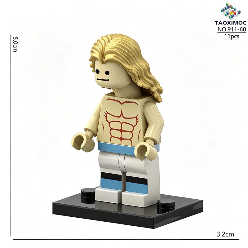 Building Block Mini - Figur Mini Blok Bangunan Pemain Sepak
