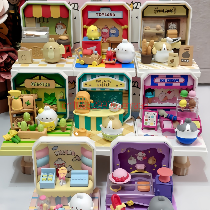 Building Block Mini - Hot Molang Genuine Super Cute Mini