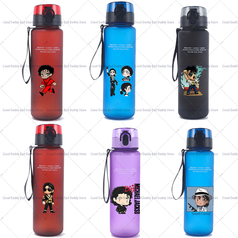 Vinyl Figure Blank - Botol Air Gambar Kartun Michael Jackson