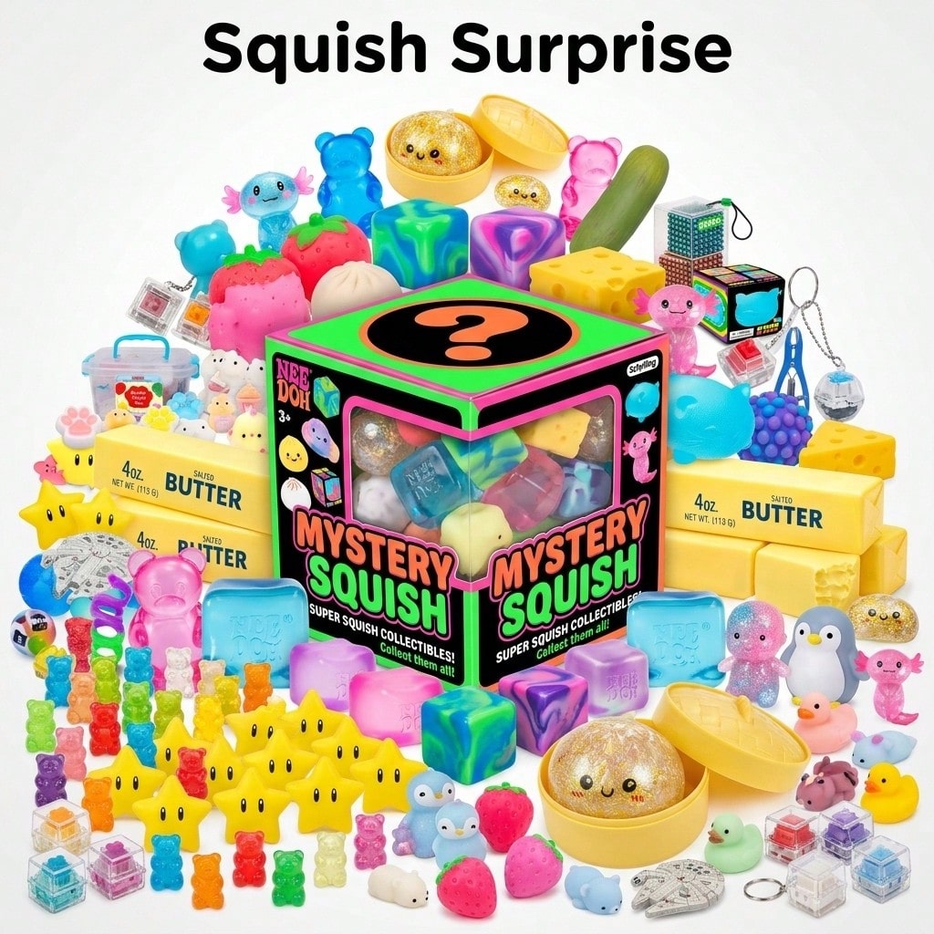 Mystery Box Blind Bag - Kotak Misteri Squishy Lucu dan Sederhana
