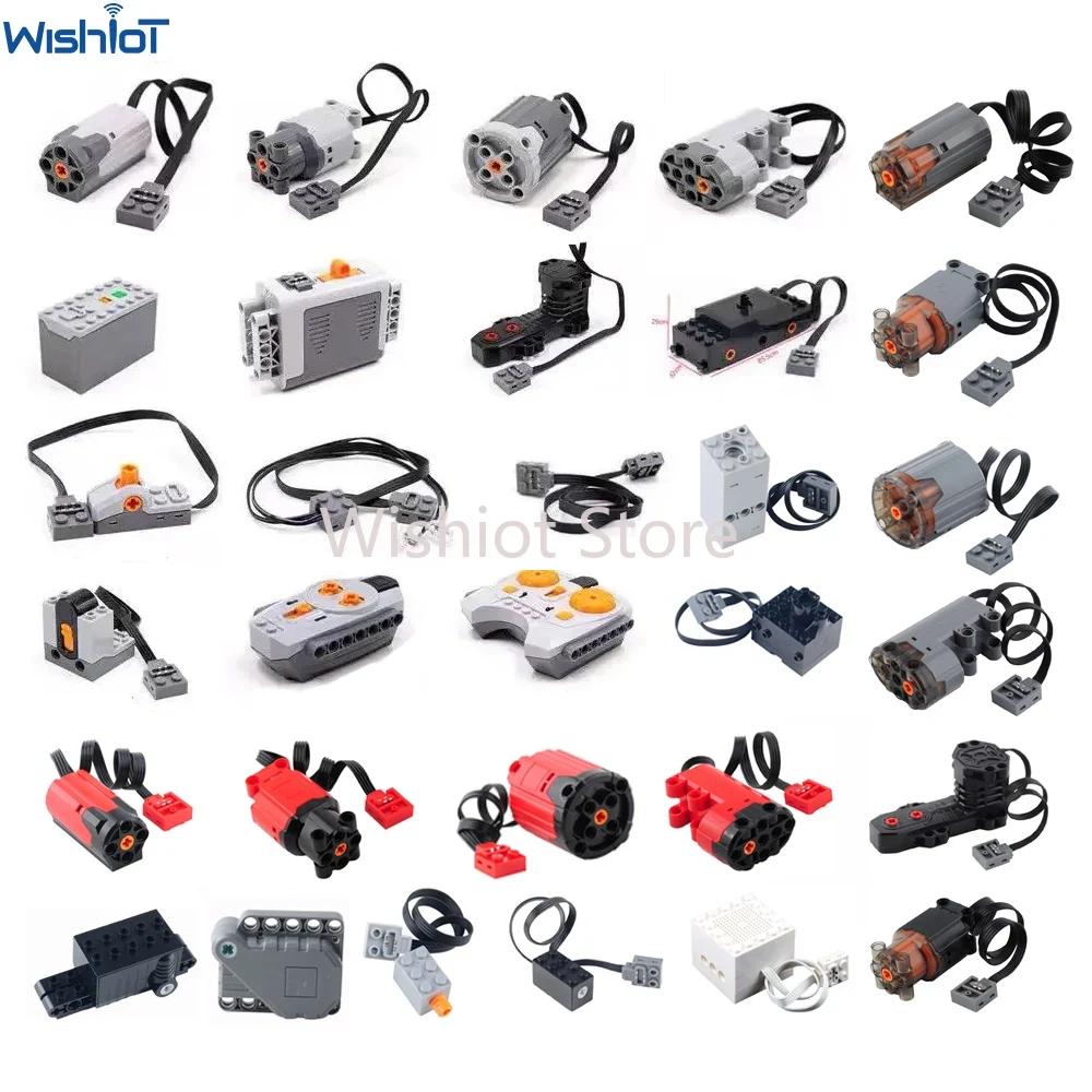 Lego Set Technic - Fungsi daya Upgrate Motor bagian teknis