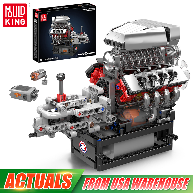 Lego Set Technic - Mould King 10225 Mainan Mesin Teknis