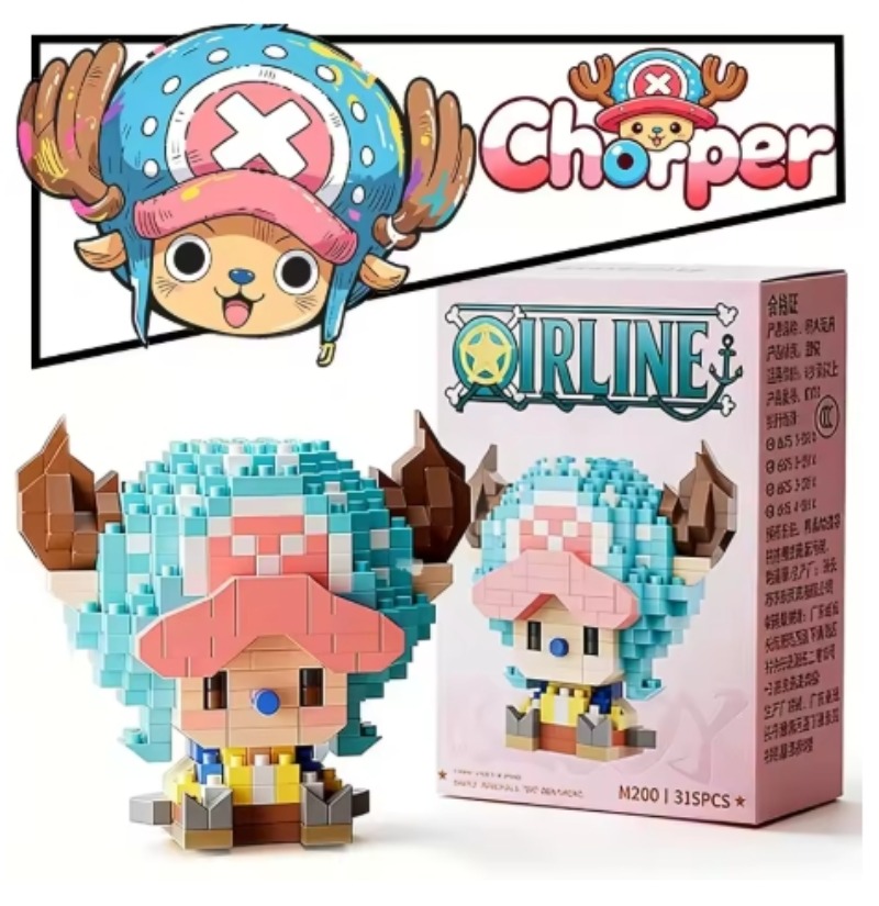 ONE PIECE Sun God Nika Luffy M - Building Block Mini ulasan dan harga