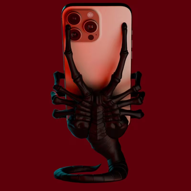 Penyangga Ponsel Alien Facehug - Figma Stand Set ulasan dan harga