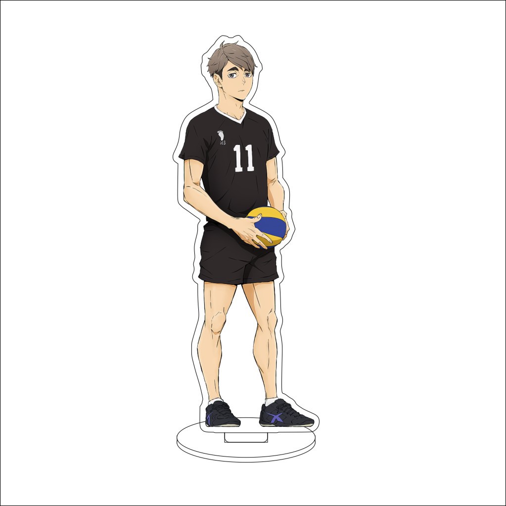 16CM Anime Haikyuu Sugawara Kō - Figma Stand Set ulasan dan harga