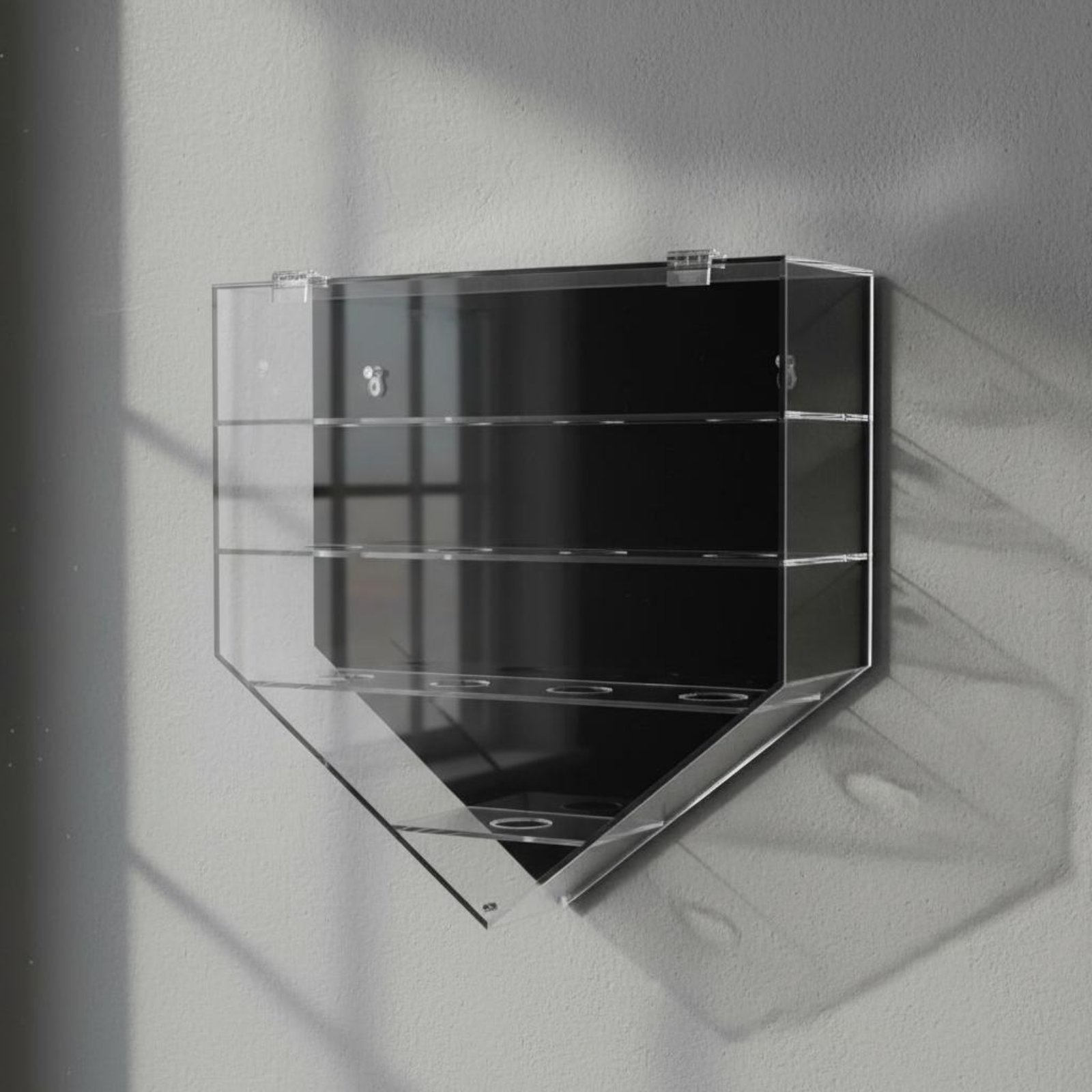 Kotak Pajangan Bola Bisbol Tra - Display Case Acrylic ulasan dan harga