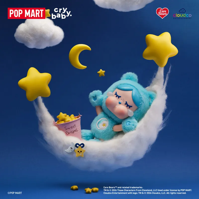 POP MART CRYBABY Seri Care Bea - Vinyl Figure Blank ulasan dan harga