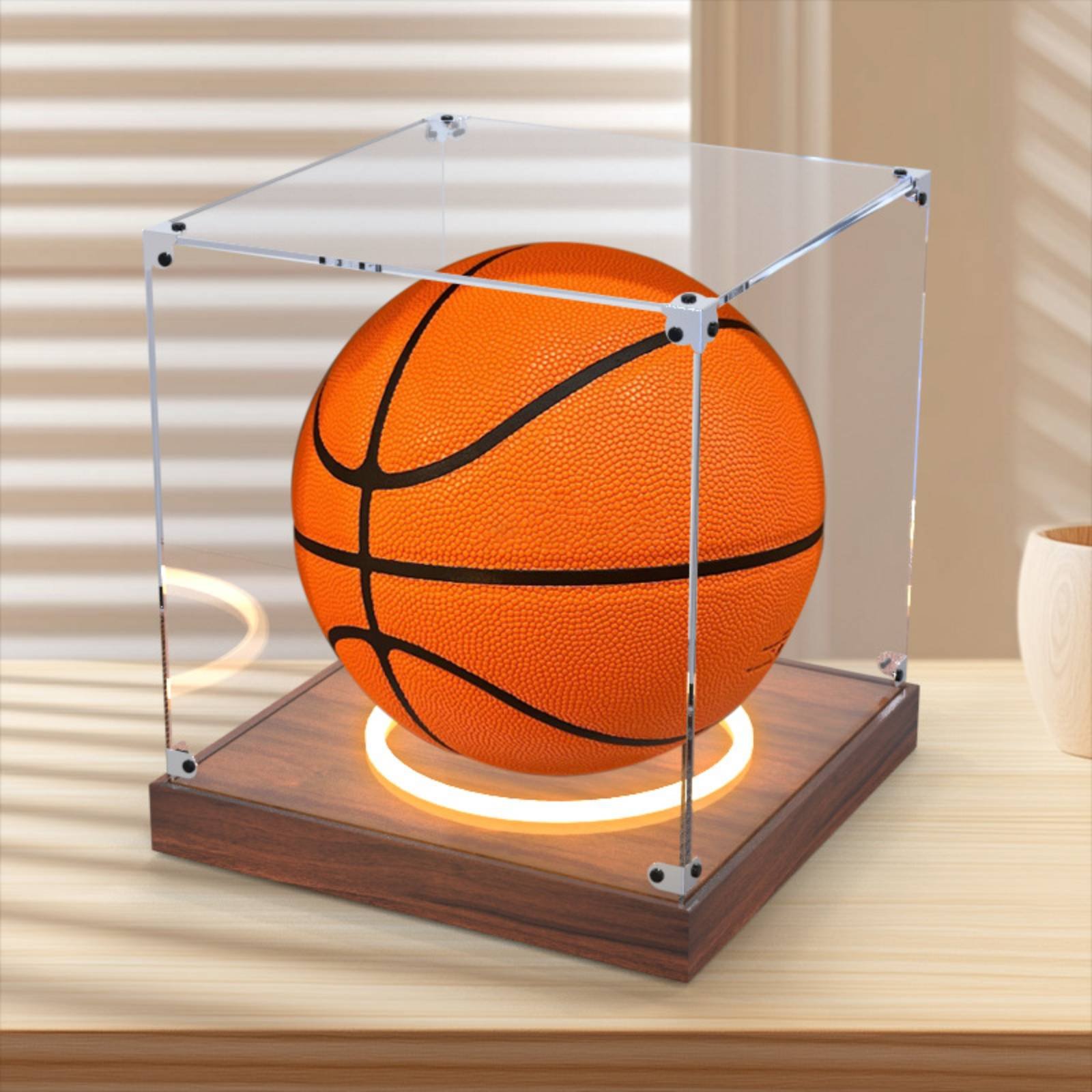 Kotak Display Bola Bulat Akril - Display Case Acrylic ulasan dan harga