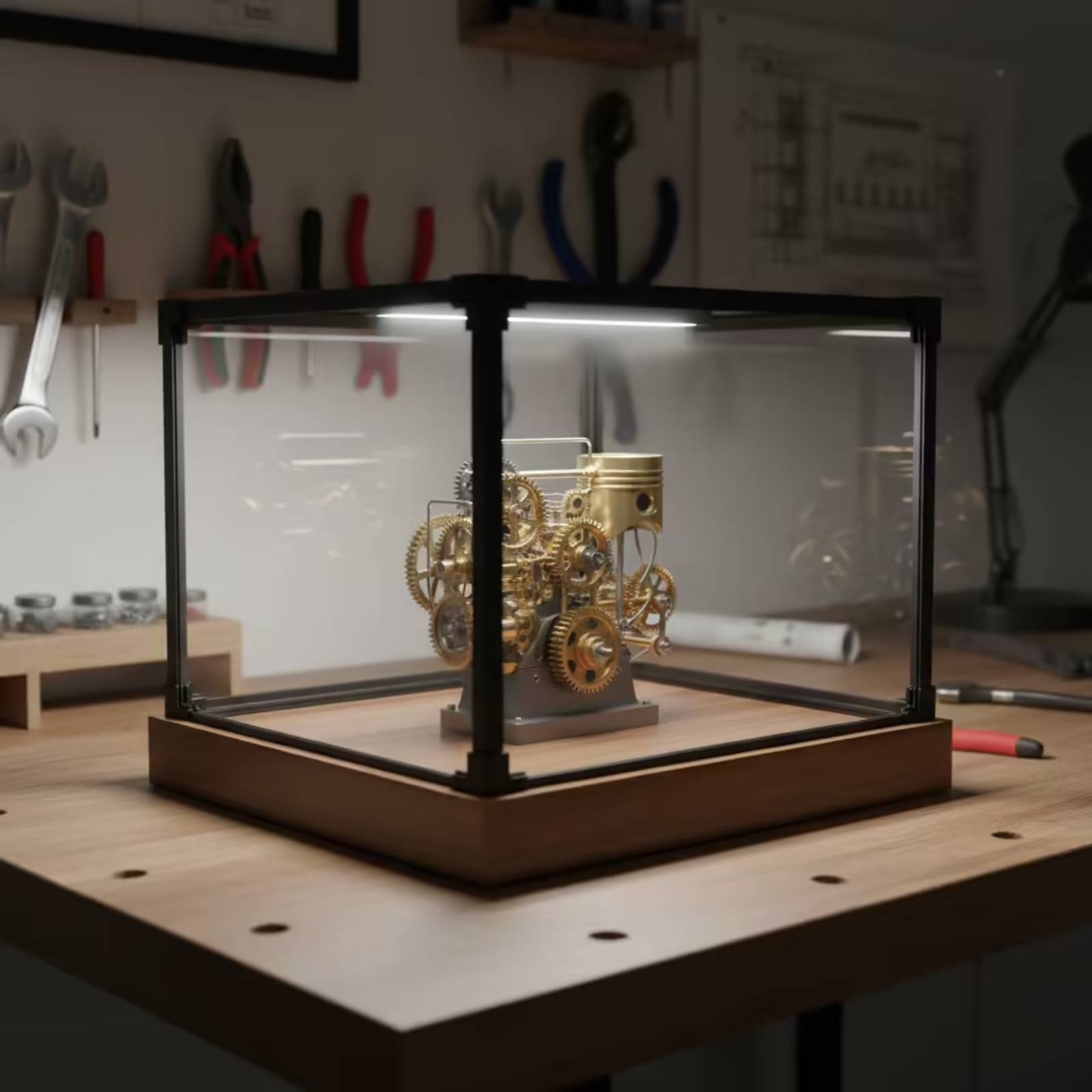 Kotak Display Akrilik dengan B - Display Case Acrylic ulasan dan harga