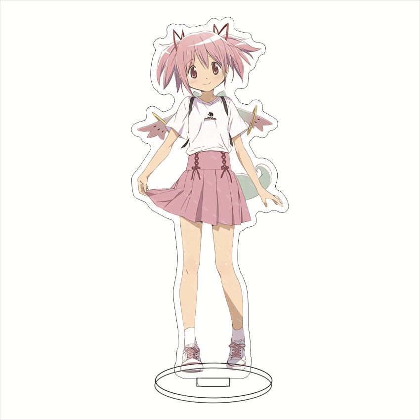 Figur Anime 16CM Puella Magi M - Figma Stand Set ulasan dan harga