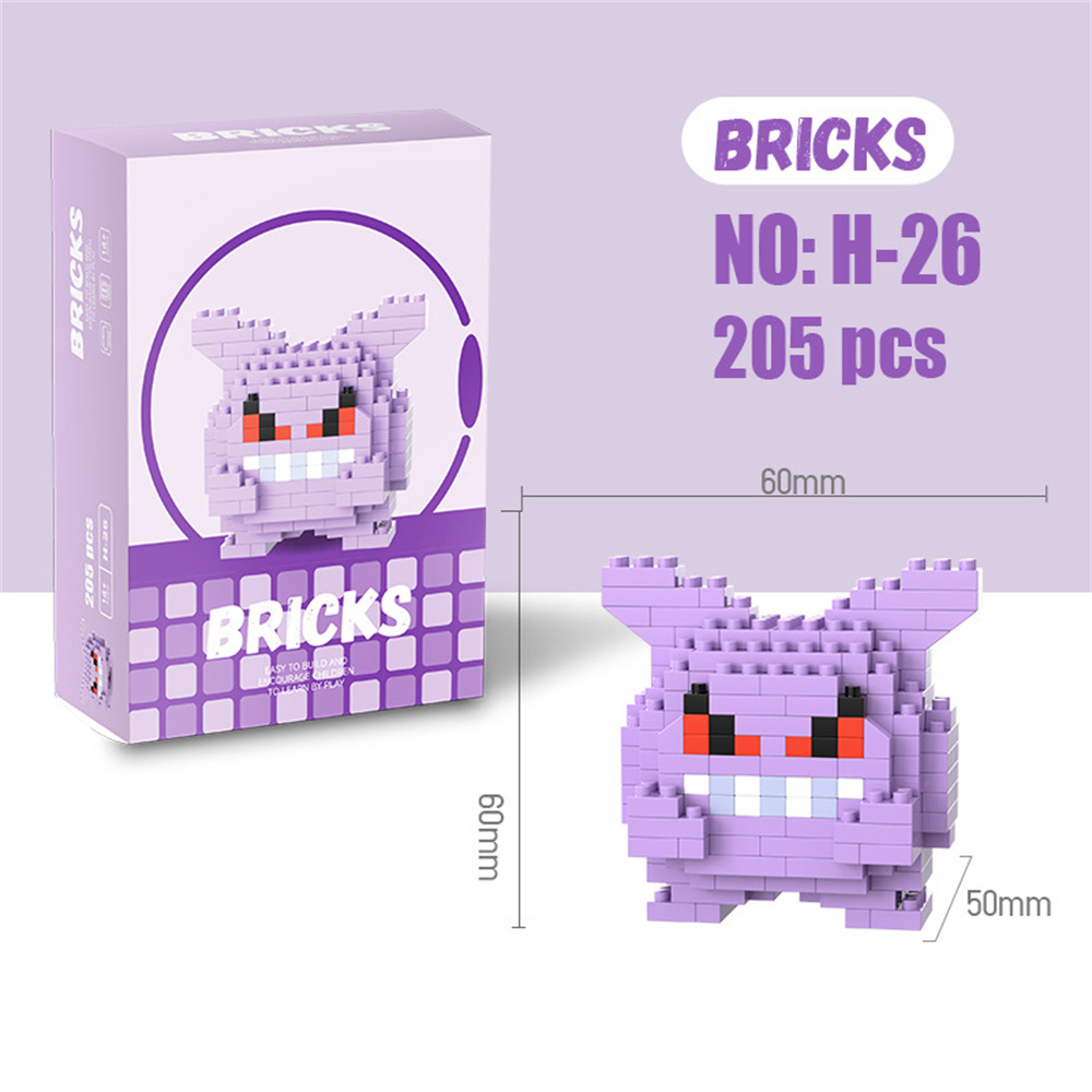 Blok Bangunan Mikro Pokemon Pi - Lego Set Technic ulasan dan harga