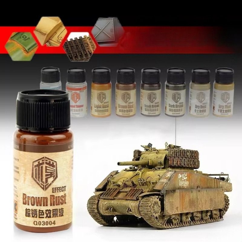 40ml/ Botol Model Rust Off Pai - Tamiya Model Paint Set ulasan dan harga