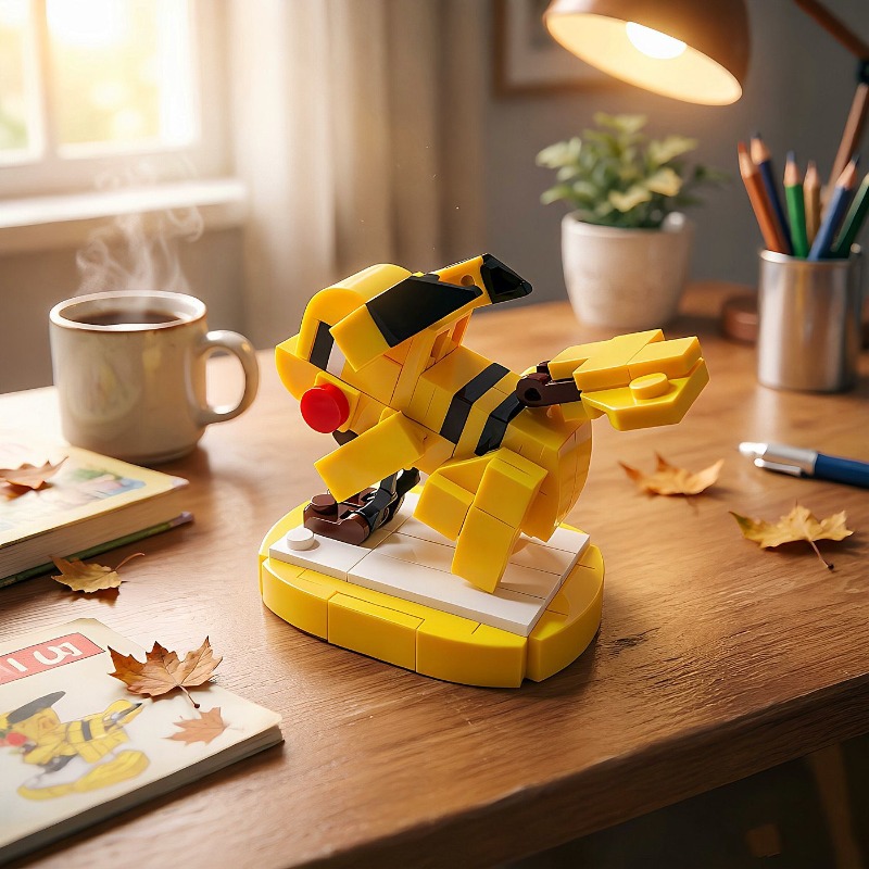 Partikel Mini Pokemon Pikachu  - Building Block Mini ulasan dan harga