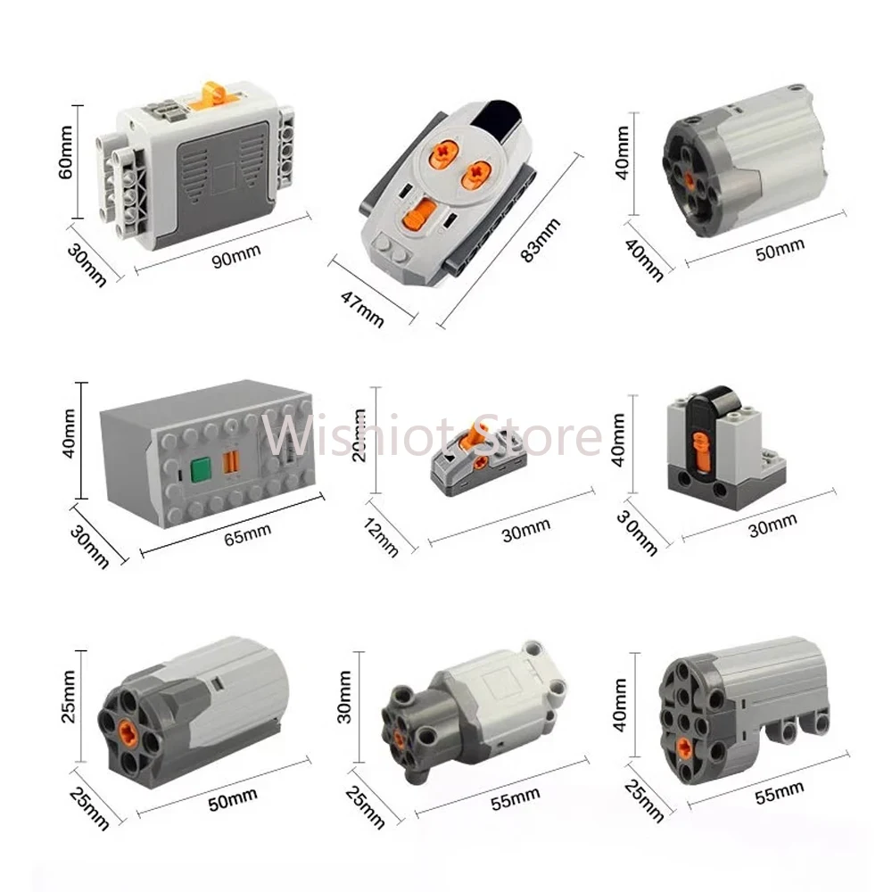 Fungsi daya Upgrate Motor bagi - Lego Set Technic ulasan dan harga