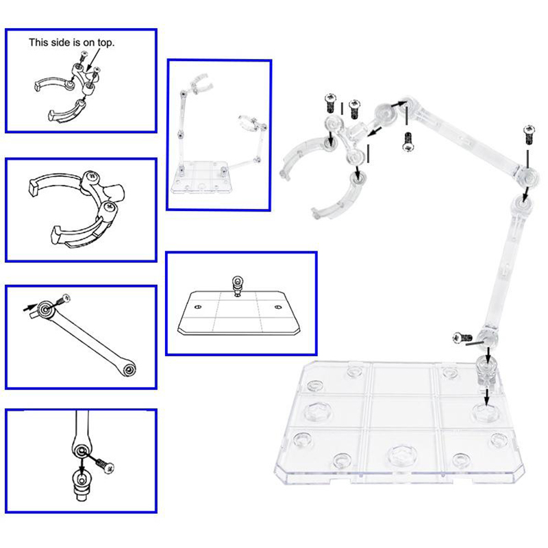 Model HG buatan tangan braket  - Action Figure Stand ulasan dan harga