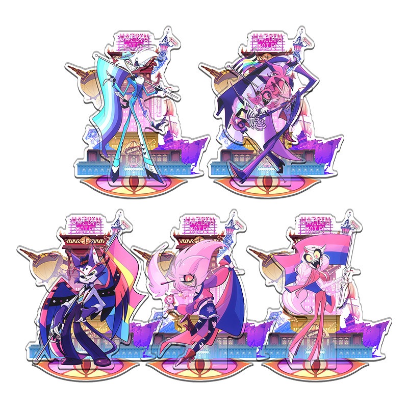 Figur Akrilik Hazbin Hotel Ani - Figma Stand Set ulasan dan harga