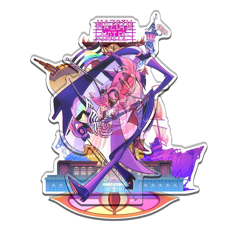 Figur Akrilik Hazbin Hotel Ani - Figma Stand Set ulasan dan harga