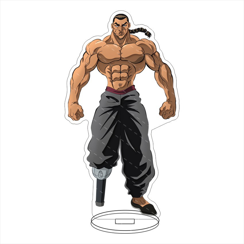 Grappler Baki Baki Hanma Figur - Figma Stand Set ulasan dan harga